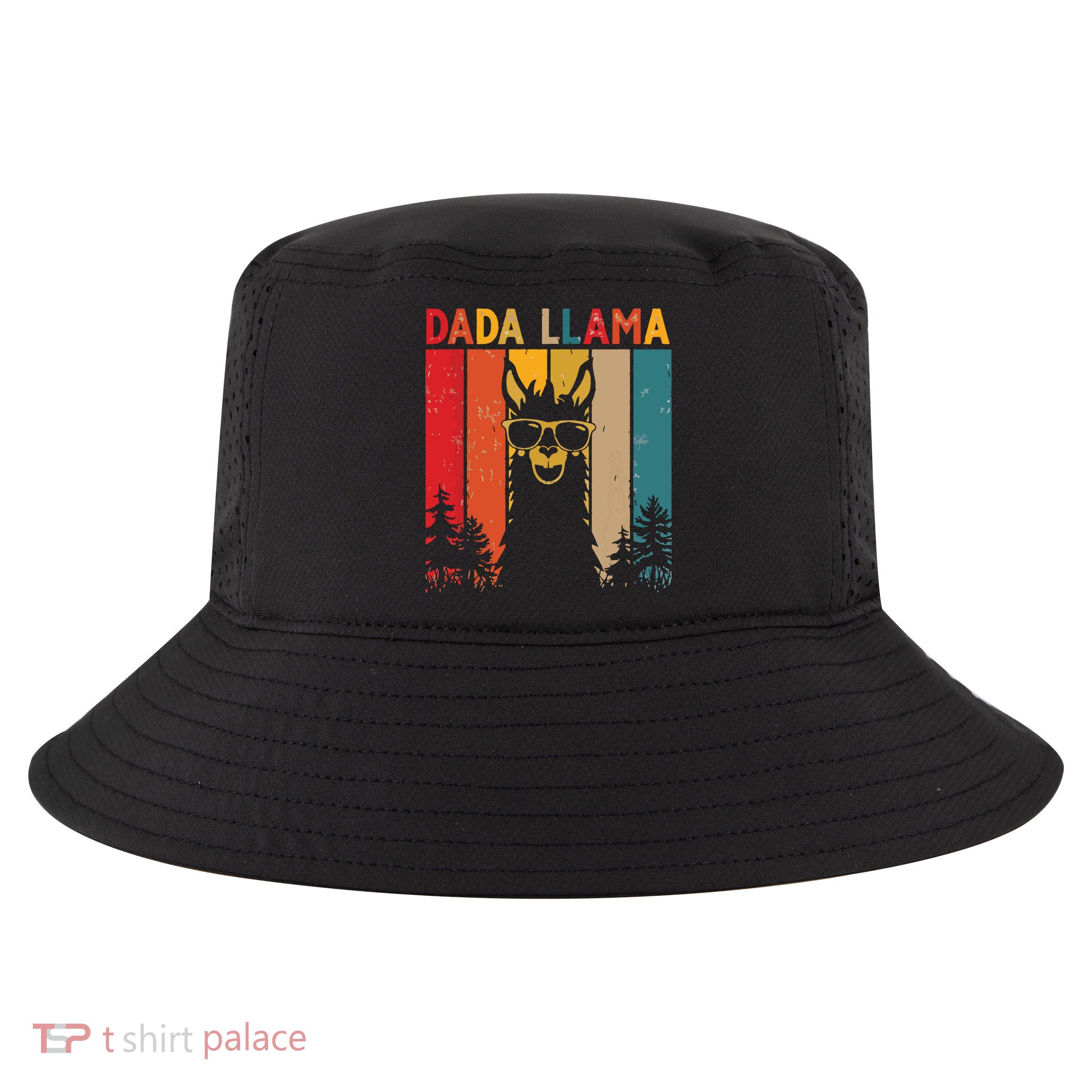 Dada Llama Lover Gift For Cool Comfort Performance Bucket Hat