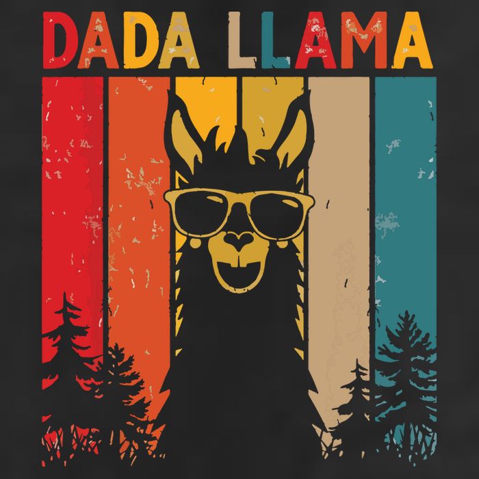Dada Llama Lover Gift For Cool Comfort Performance Bucket Hat