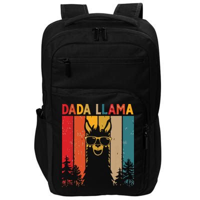 Dada Llama Lover Gift For Impact Tech Backpack