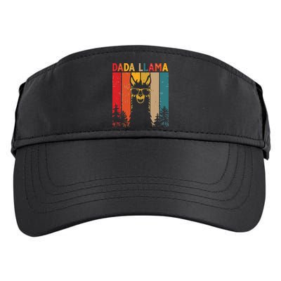 Dada Llama Lover Gift For Adult Drive Performance Visor