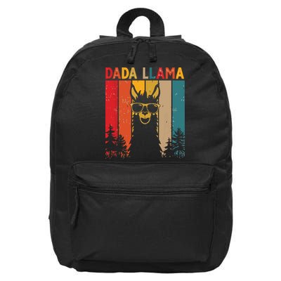 Dada Llama Lover Gift For 16 in Basic Backpack