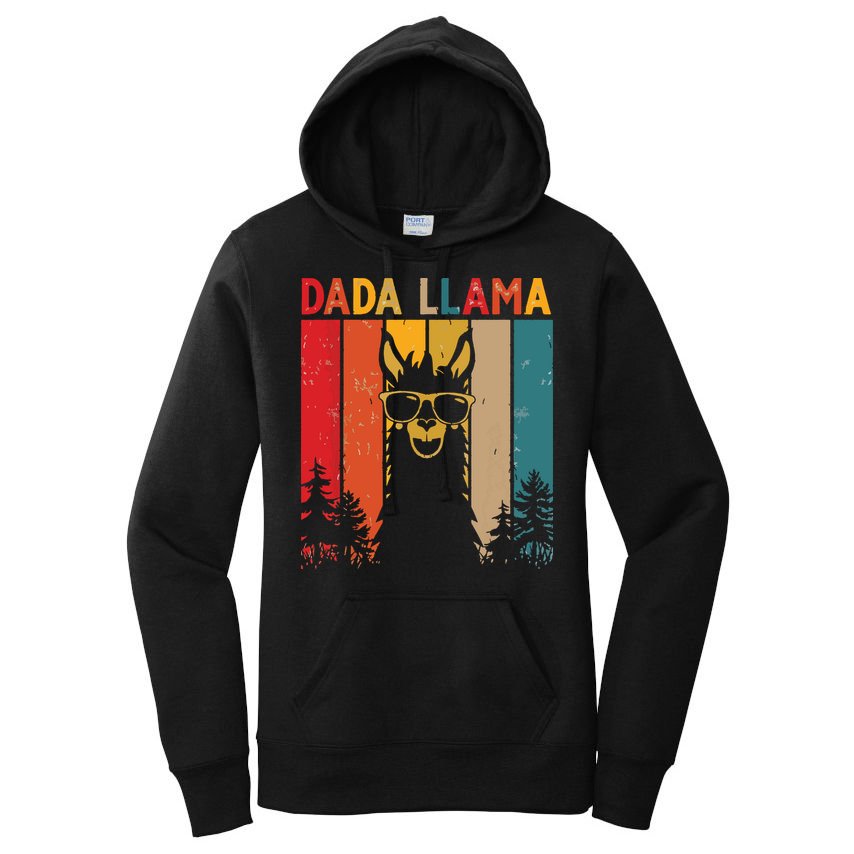 Dada Llama Lover Gift For Women's Pullover Hoodie