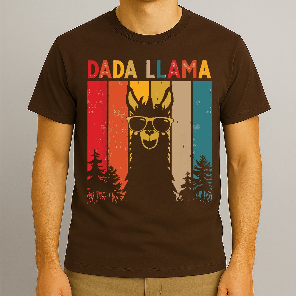 Dada Llama Lover Gift For T-Shirt