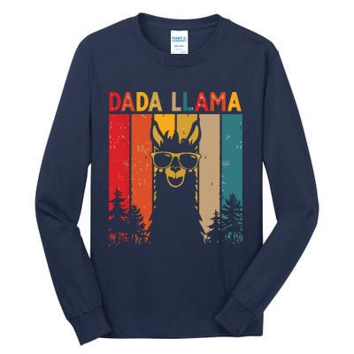 Dada Llama Lover Gift For Tall Long Sleeve T-Shirt