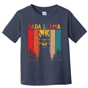 Dada Llama Lover Gift For Toddler T-Shirt