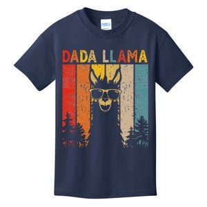 Dada Llama Lover Gift Fors Kids T-Shirt