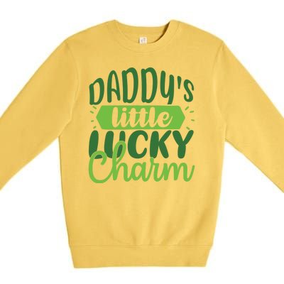 Daddy's Little Lucky Premium Crewneck Sweatshirt