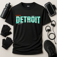 Detroit Latitude Longitude Performance Shirt