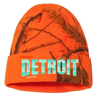 Detroit Latitude Longitude Kati Licensed 12" Camo Beanie