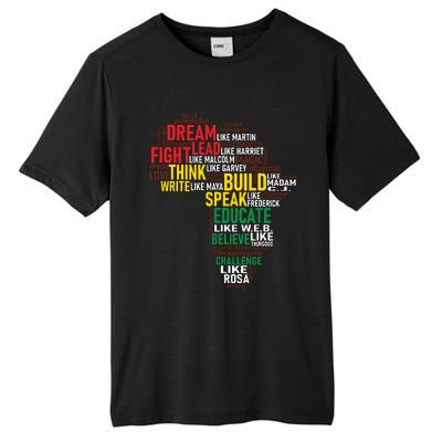 Dream Like Martin Black History Month African Celebration Tall Fusion ChromaSoft Performance T-Shirt