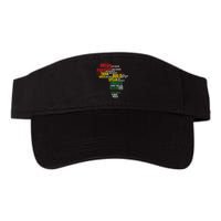 Dream Like Martin Black History Month African Celebration Valucap Bio-Washed Visor