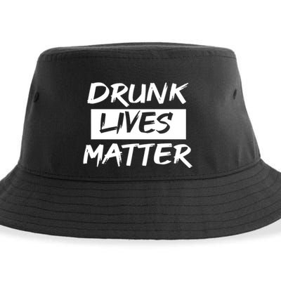 Drunk Lives Matter Sustainable Bucket Hat