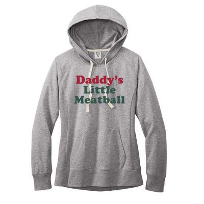 Daddy’s Little Meatball Women's Fleece Hoodie