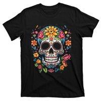 De Los Muertos Day of the Dead Sugar Skull Halloween T-Shirt