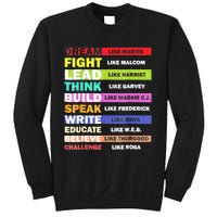 Dream Like Martin Leaders African Pride Black History Month Sweatshirt