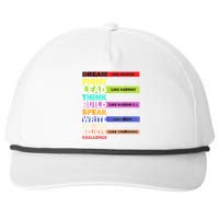 Dream Like Martin Leaders African Pride Black History Month Snapback Five-Panel Rope Hat