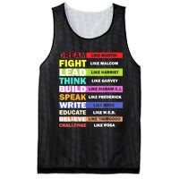 Dream Like Martin Leaders African Pride Black History Month Mesh Reversible Basketball Jersey Tank