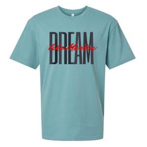 Dream Like Martin Mlk Day Celebration King Cultural Gift Sueded Cloud Jersey T-Shirt