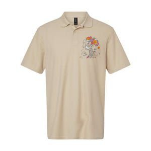 De Los Muertos La Catrina Day Of The Dead Sugar Skull Women Softstyle Adult Sport Polo