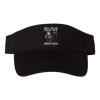 Don't Like Me Fuck Off Problem Solved Funny Grim Reaper Visor