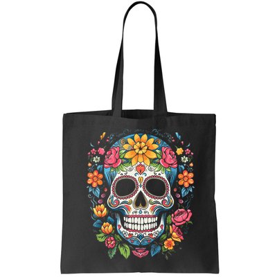 De Los Muertos Day Of The Dead Sugar Skull Halloween Bag