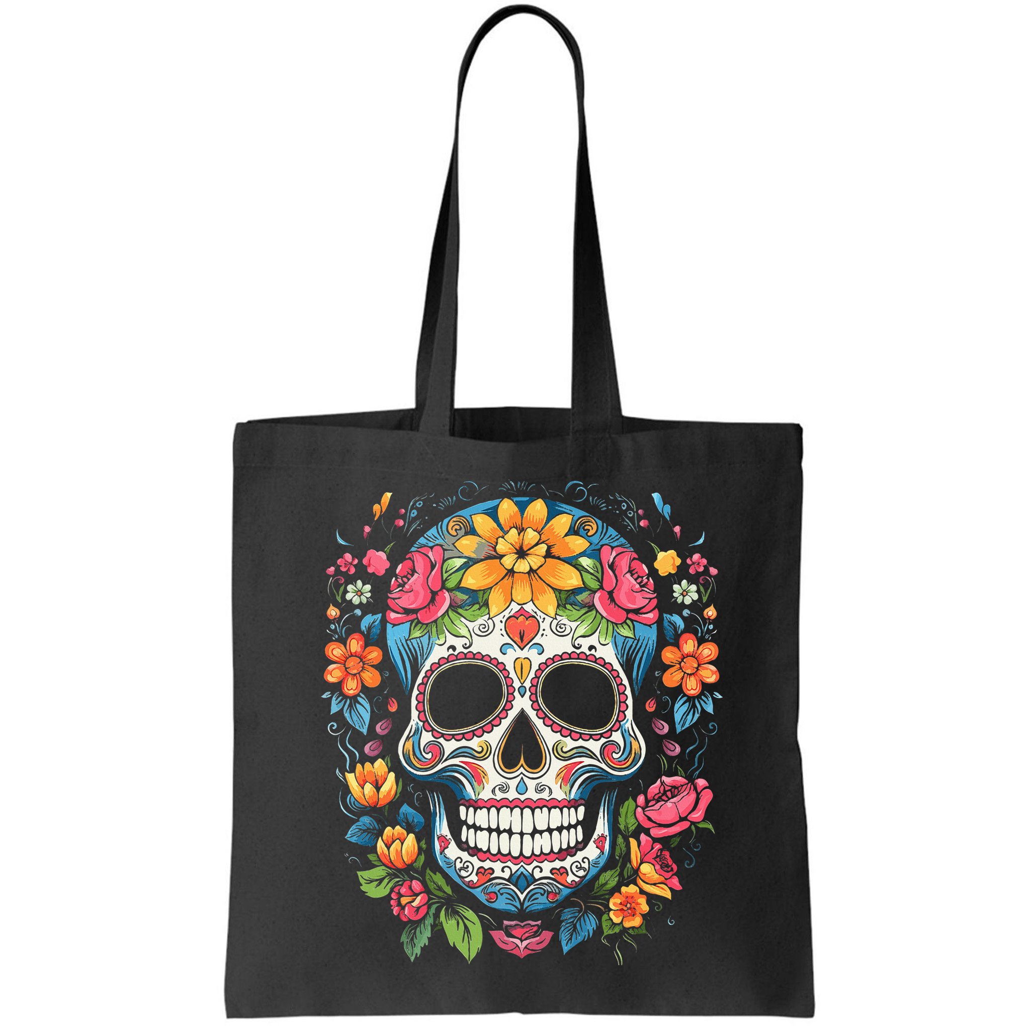 De Los Muertos Day Of The Dead Sugar Skull Halloween Bag