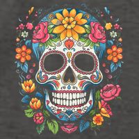 De Los Muertos Day Of The Dead Sugar Skull Halloween Vector Backpack