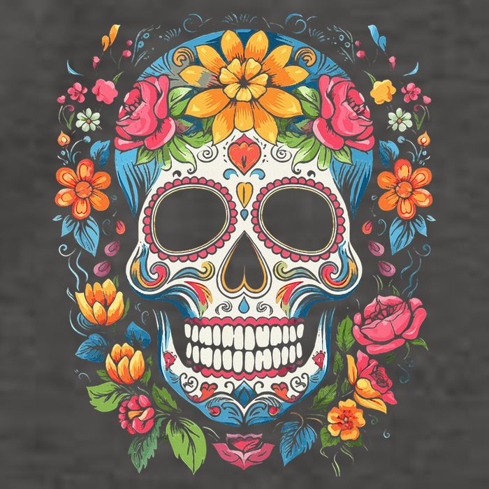 De Los Muertos Day Of The Dead Sugar Skull Halloween Vector Backpack