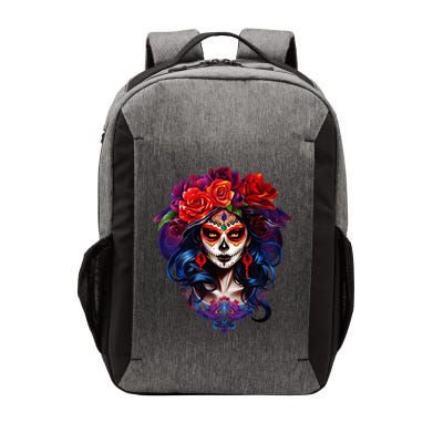 De Los Muertos La Catrina Day Of The Dead Sugar Skull Vector Backpack