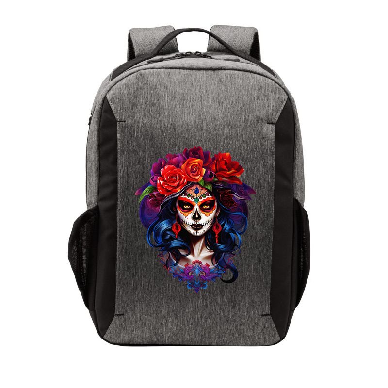 De Los Muertos La Catrina Day Of The Dead Sugar Skull Vector Backpack