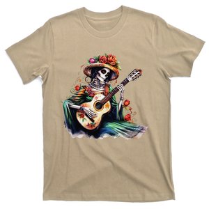 De Los Muertos La Catrina Day Of The Dead Sugar Skull Women T-Shirt