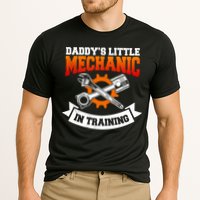 Daddy's Little Mechanic In Training Automotive Technician Cool Gift Cooling Performance Crew T-Shirt