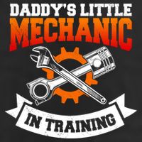 Daddy's Little Mechanic In Training Automotive Technician Cool Gift Adult Drive Performance Visor
