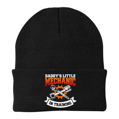 Daddy's Little Mechanic In Training Automotive Technician Cool Gift Beanie