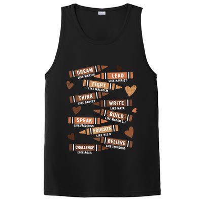 Dream Like Martin Cool Gift Black History Leaders African Great Gift PosiCharge Competitor Tank