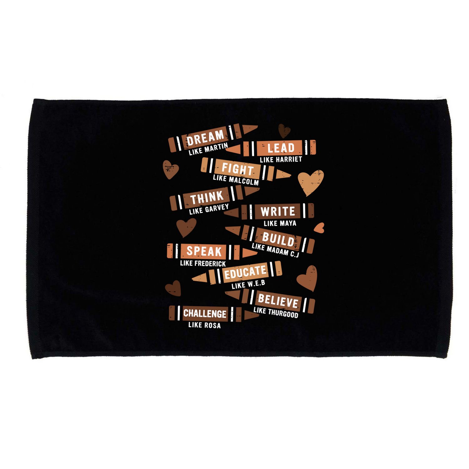 Dream Like Martin Cool Gift Black History Leaders African Great Gift Microfiber Hand Towel