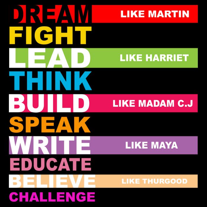 Dream Like Martin Fight Like Malcom Black History Month Mug