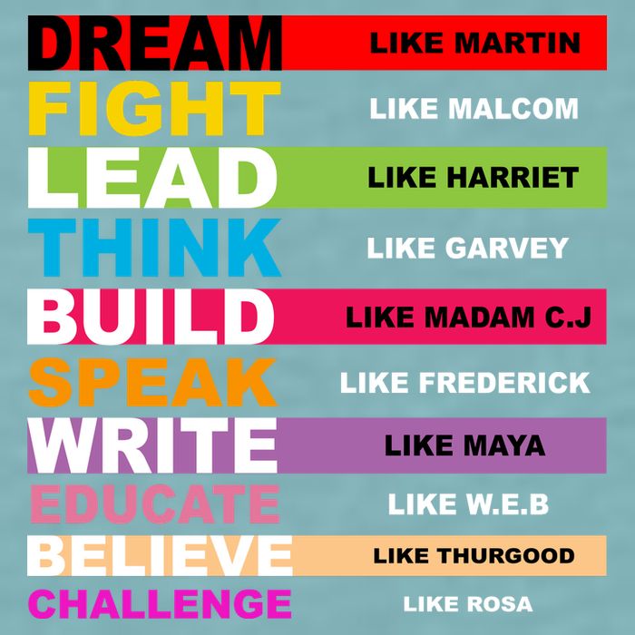 Dream Like Martin Fight Like Malcom Black History Month Sueded Cloud Jersey T-Shirt