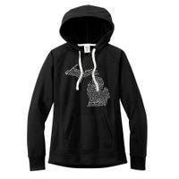 Drink Local Michigan Breweries Women's Fleece Hoodie