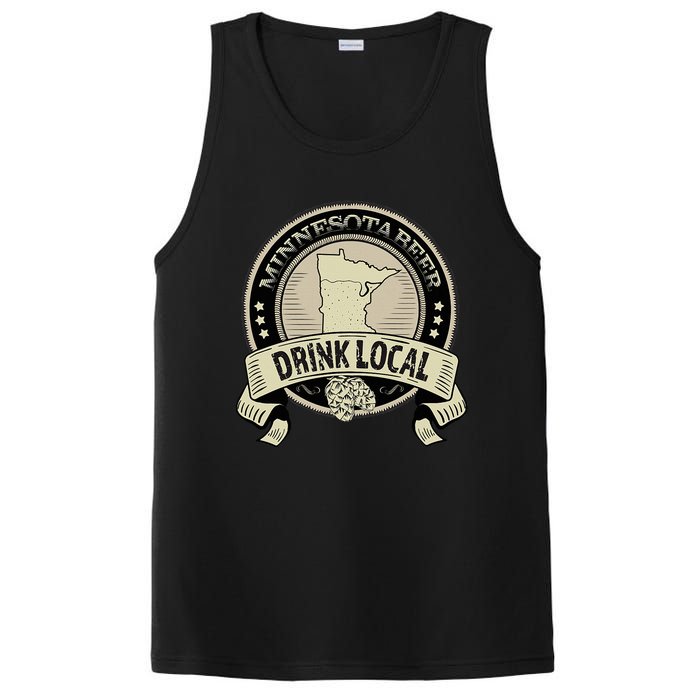 Drink Local Minnesota Craft Beer Mn Brewers & Breweries PosiCharge Competitor Tank