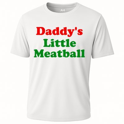 Daddys Little Meatball Funny Italian Joke Performance Shirt