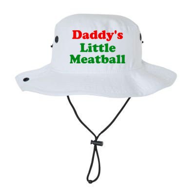 Daddys Little Meatball Funny Italian Joke Bucket Hat