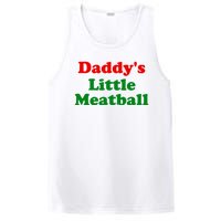 Daddys Little Meatball Funny Italian Joke PosiCharge Competitor Tank