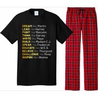 Dream Like Martin Lead Like Harriet Black History Month Pajama Set