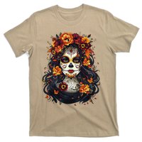 De Los Muertos La Catrina Day Of The Dead Sugar Skull Women T-Shirt