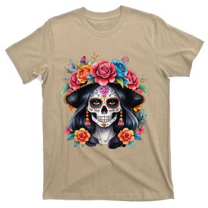 De Los Muertos La Catrina Sugar Skull Women Day Of The Dead T-Shirt