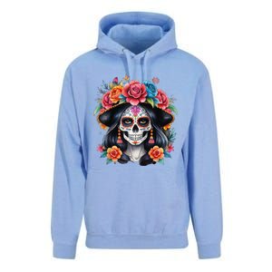 De Los Muertos La Catrina Sugar Skull Women Day Of The Dead Unisex Surf Hoodie