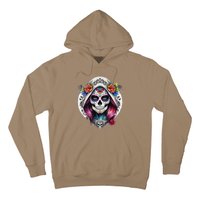 De Los Muertos La Catrina Sugar Skull Women Day Of The Dead Hoodie