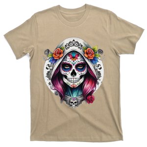 De Los Muertos La Catrina Sugar Skull Women Day Of The Dead T-Shirt