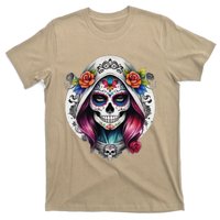 De Los Muertos La Catrina Sugar Skull Women Day Of The Dead T-Shirt